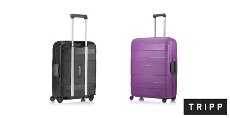 tripp suitcase zipperless.